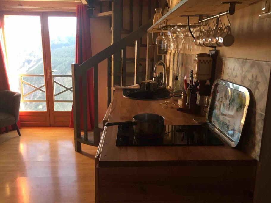 Chalet Les 3 Flocons Roure Exterior foto