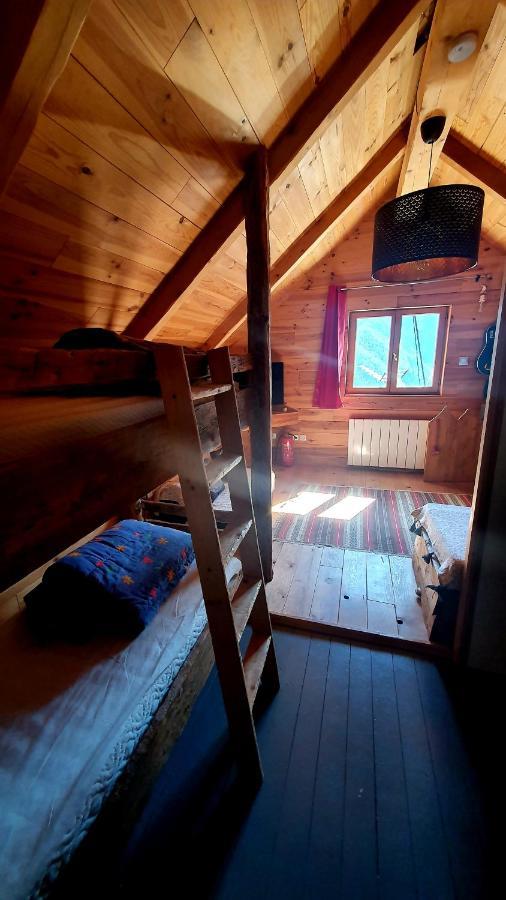 Chalet Les 3 Flocons Roure Exterior foto